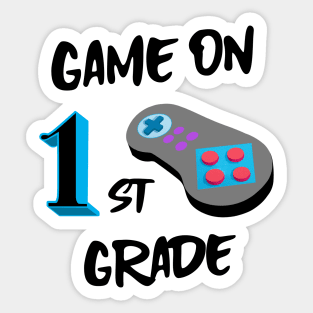 BACK To School Grade 1 Sticker
